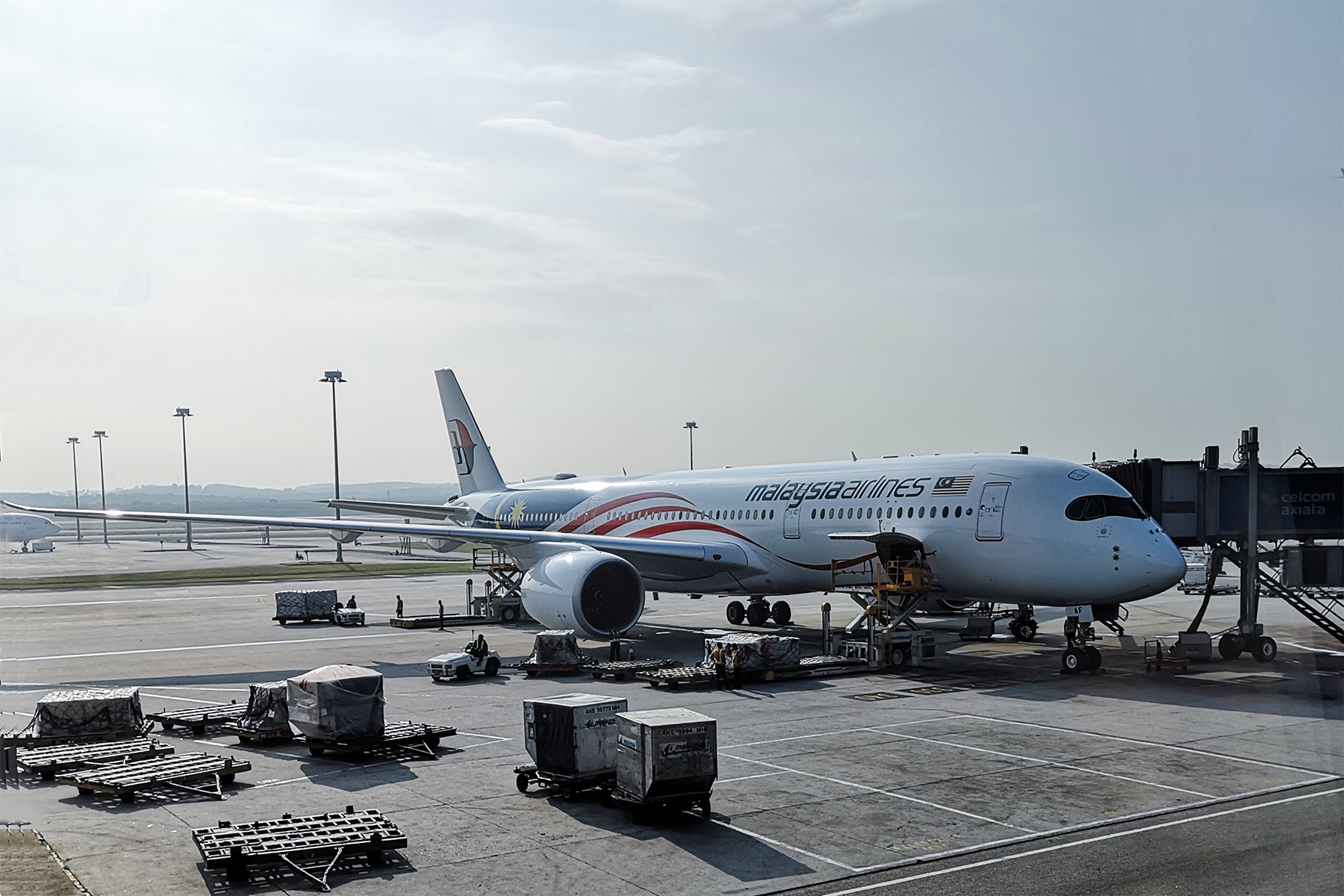 マレーシア航空の最新機材 A350-900