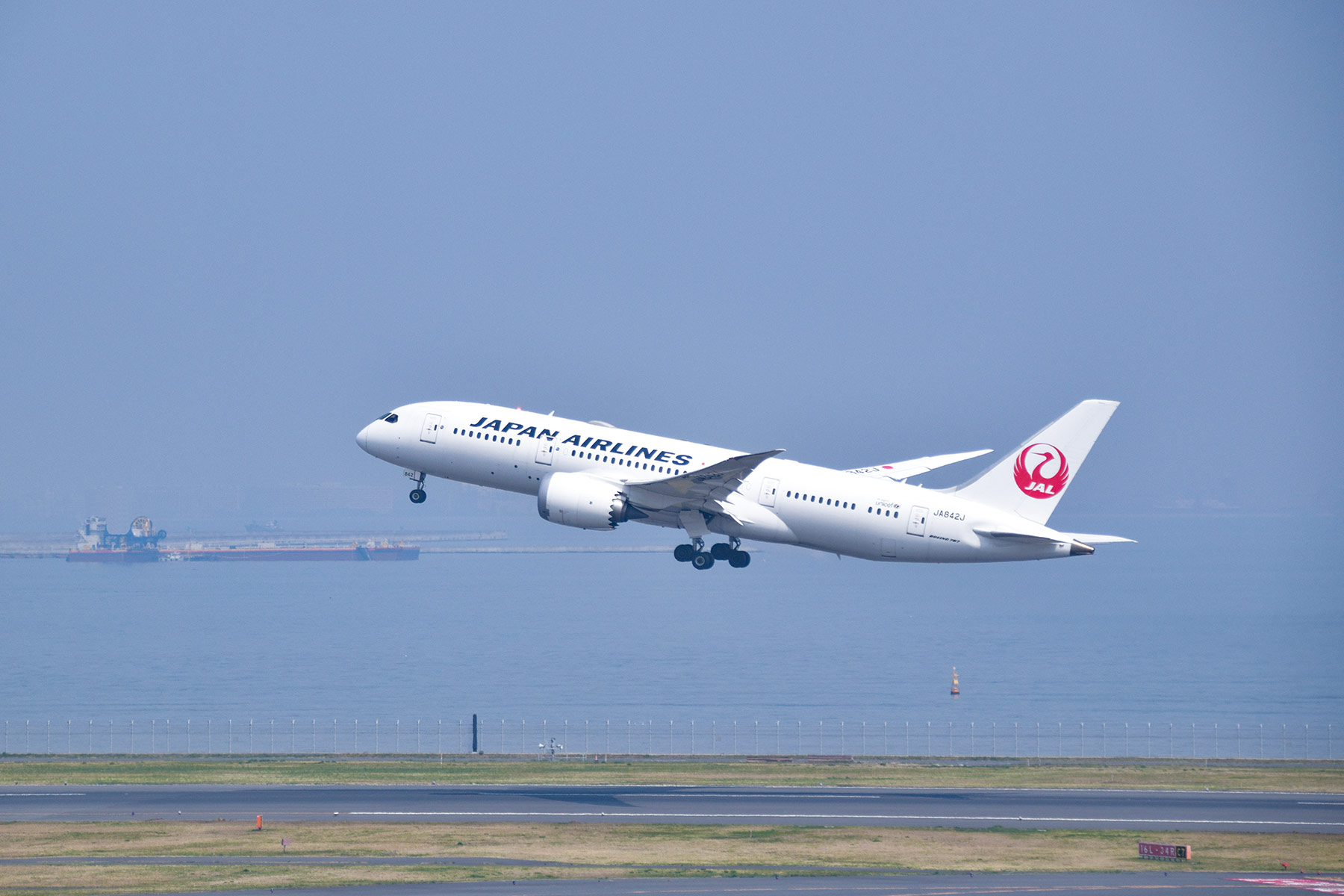 JALのB787