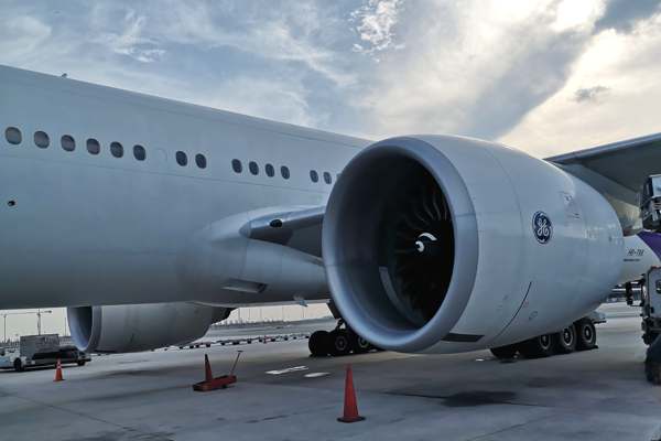 バンコクへはA350で