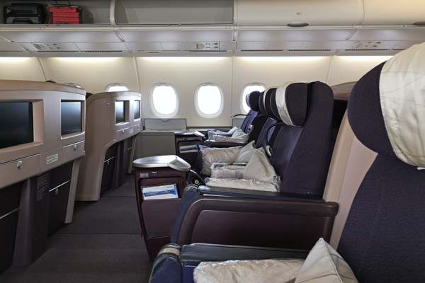 A380の機内