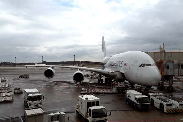 マレーシア航空A380でバンコクへ